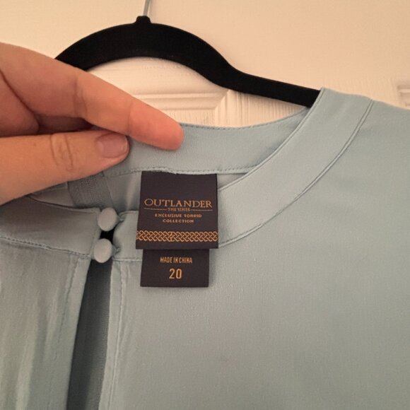 Outlander Blue Claire Skater Dress - Picture 3 of 6